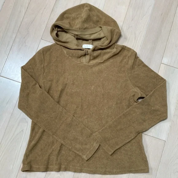 Suzie Kondi soft organic cotton terry hoodie sweatshirt - Picture 4 of 10